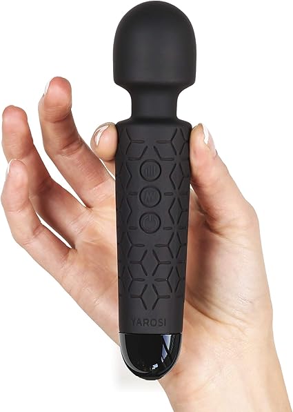 Micro Personal Massage Wand Smallest Strongest Handheld Cordless Massager, Strong Powerful Compact Perfect For Travel, Magic Stress Away, All Body Back Legs Hand Pains Sports Recovery