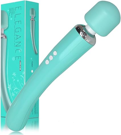 Therapeutic Cordless Massager - Powerful Massage Tool Handheld 8 Speeds 20 Patterns - Rechargeable Hand Massagers for Sore Muscles - Hand Held Massage Tool for Neck & Back